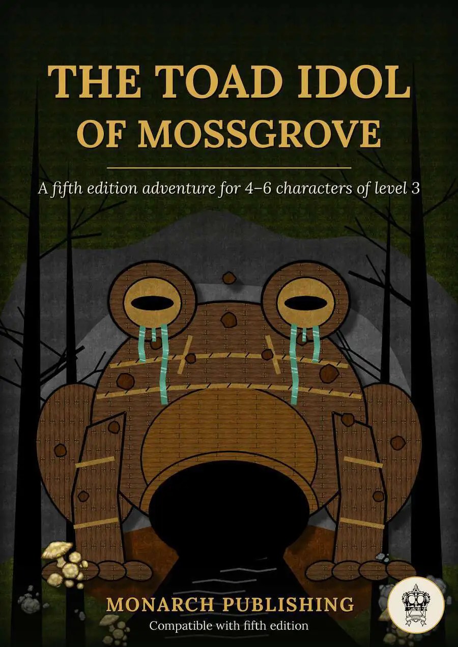 Cover of The Toad Idol of Mossgrove